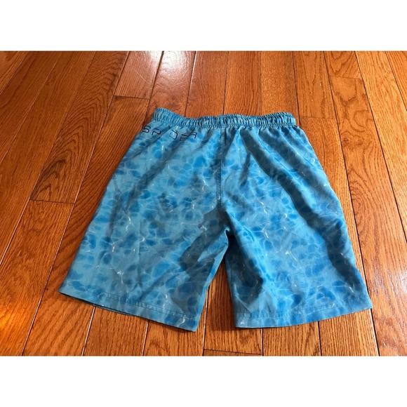 Boys Spyder Swim trunks lined beach Shorts for Kids size youth XL 18 in good - Picture 4 of 10